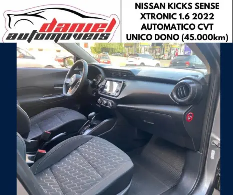 NISSAN Kicks 1.6 16V 4P FLEXSTART SENSE XTRONIC AUTOMTICO CVT, Foto 8