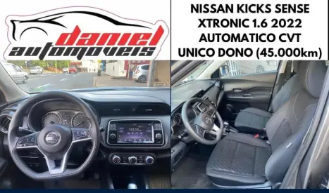 NISSAN Kicks 1.6 16V 4P FLEXSTART SENSE XTRONIC AUTOMTICO CVT, Foto 10