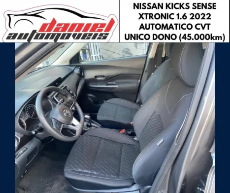 NISSAN Kicks 1.6 16V 4P FLEXSTART SENSE XTRONIC AUTOMTICO CVT, Foto 11