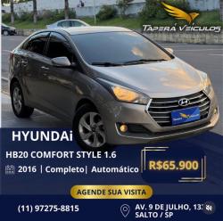 HYUNDAI HB 20 Sedan 1.6 16V 4P FLEX COMFORT STYLE AUTOM�TICO