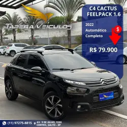 CITROEN C4 Cactus 1.6 16V 4P VTI 120 FLEX FEEL PACK AUTOMTICO