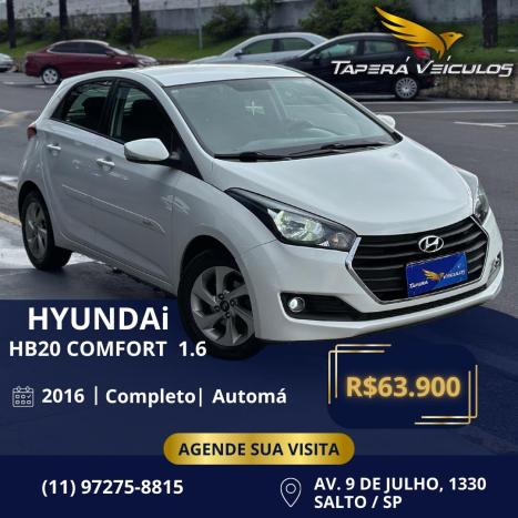 HYUNDAI HB 20 Hatch 1.6 16V 4P FLEX COMFORT STYLE AUTOM�TICO, Foto 1