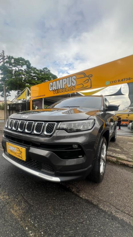 JEEP Compass 1.3 16V 4P FLEX LONGITUDE T270 TURBO AUTOMÁTICO, Foto 10