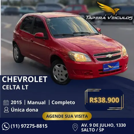 CHEVROLET Celta 1.0 4P LT VHCE FLEX, Foto 1
