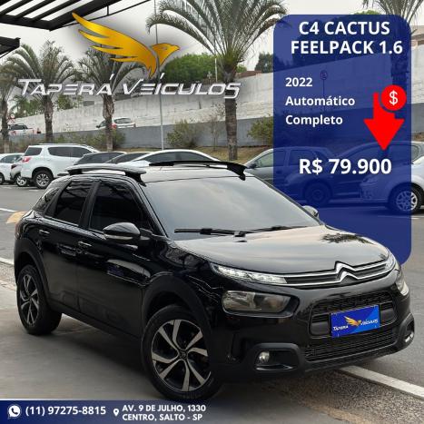 CITROEN C4 Cactus 1.6 16V 4P VTI 120 FLEX FEEL PACK AUTOMTICO, Foto 1