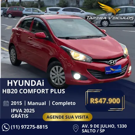 HYUNDAI HB 20 Hatch 1.0 12V 4P FLEX COMFORT PLUS, Foto 1