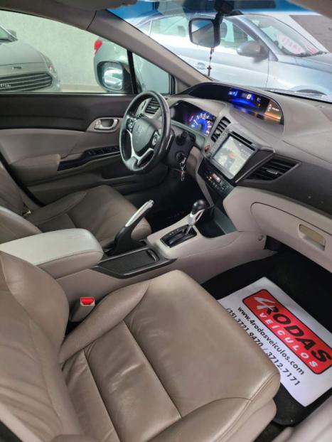 HONDA Civic 1.8 16V 4P FLEX LXS AUTOM�TICO, Foto 8