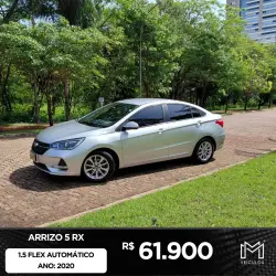 CHERY Arrizo 5 1.5 16V 4P FLEX RX TURBO AUTOMÁTICO CVT