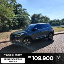 CHERY Tiggo 5X 1.5 16V 4P VVT TURBO iFLEX SPORT AUTOM�TICO CVT