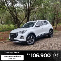 CHERY Tiggo 5X 1.5 16V 4P VVT TURBO iFLEX AUTOMÁTICO CVT