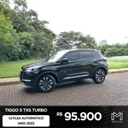 CHERY Tiggo 5X Pro 1.5 16V 4P VVT TURBO iFLEX AUTOM�TICO CVT