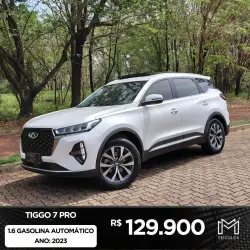 CHERY Tiggo 7 Pro 1.6 16V 4P TGDI DCT TURBO AUTOMÁTICO