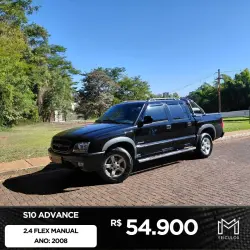 CHEVROLET S10 2.4 FLEX ADVANTAGE CABINE DUPLA