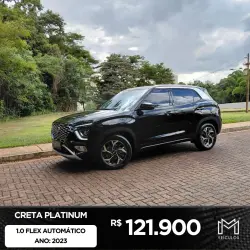 HYUNDAI Creta 1.0 12V 4P FLEX TGDI TURBO PLATINUM AUTOM�TICO