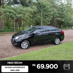 HYUNDAI HB 20 Sedan 1.6 16V 4P FLEX COMFORT PLUS AUTOMÁTICO