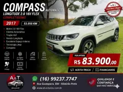 JEEP Compass 1.3 16V 4P FLEX LONGITUDE 80 ANOS T270 TURBO AUTOM�TICO