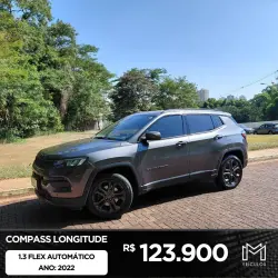 JEEP Compass 1.3 16V 4P FLEX LONGITUDE 80 ANOS T270 TURBO AUTOM�TICO