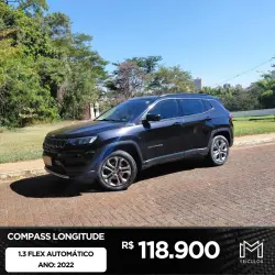 JEEP Compass 1.3 16V 4P FLEX LONGITUDE T270 TURBO AUTOM�TICO