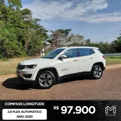 JEEP Compass 2.0 16V 4P LONGITUDE FLEX AUTOM�TICO