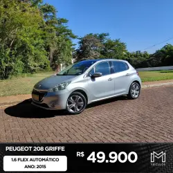 PEUGEOT 208 1.6 16V 4P FLEX GRIFFE AT6 AUTOM�TICO