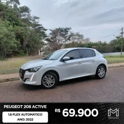 PEUGEOT 208 1.6 16V 4P FLEX ACTIVE AUTOM�TICO