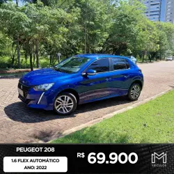 PEUGEOT 208 1.6 16V 4P FLEX ALLURE AUTOMÁTICO