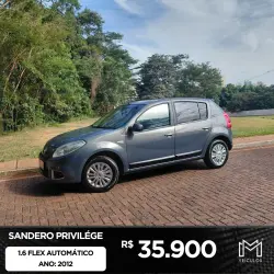 RENAULT Sandero 1.6 4P FLEX PRIVIL�GE AUTOM�TICO