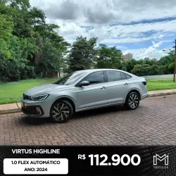 VOLKSWAGEN Virtus 1.0 4P 200 TSI FLEX HIGHLINE AUTOM�TICO