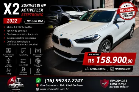 BMW X2 1.5 12V 4P ACTIVEFLEX SDRIVE 18I GP STEPTRONIC AUTOM�TICO, Foto 1