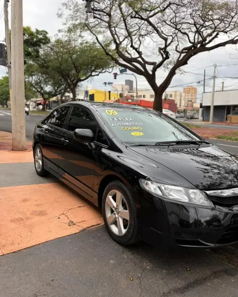 HONDA Civic 1.8 16V 4P FLEX LXS AUTOM�TICO, Foto 11