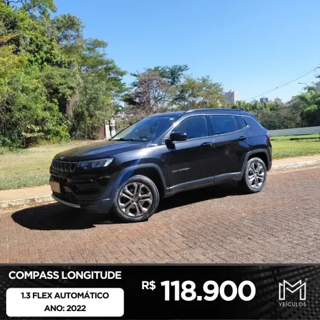 JEEP Compass 1.3 16V 4P FLEX LONGITUDE T270 TURBO AUTOM�TICO, Foto 1
