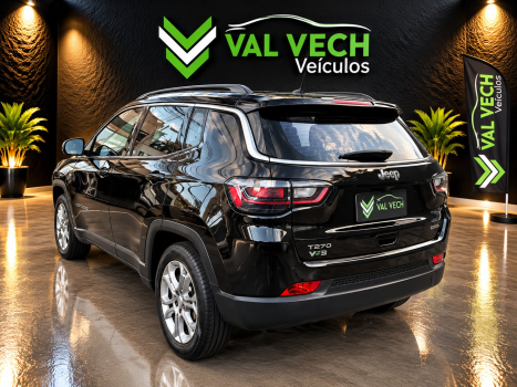 JEEP Compass 1.3 16V 4P FLEX LONGITUDE T270 TURBO AUTOMÁTICO, Foto 14