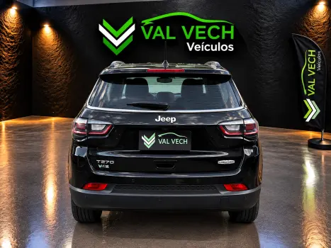 JEEP Compass 1.3 16V 4P FLEX LONGITUDE T270 TURBO AUTOMÁTICO, Foto 15