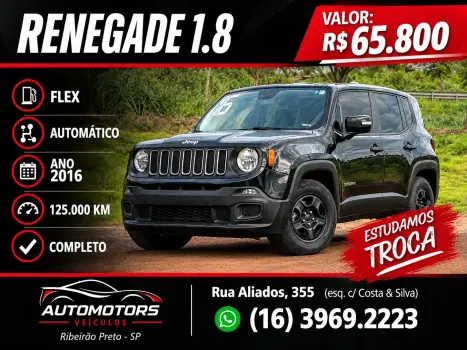 JEEP Renegade 1.8 16V 4P FLEX AUTOMÁTICO, Foto 1