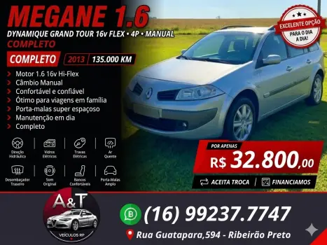 RENAULT Megane Grand Tour 1.6 16V 4P FLEX DYNAMIQUE, Foto 1