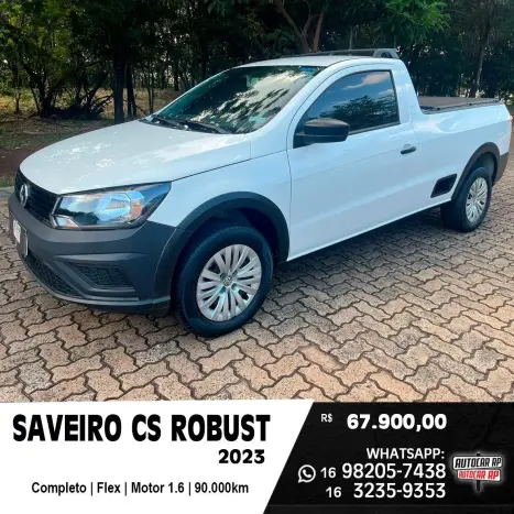 VOLKSWAGEN Saveiro 1.6 16V FLEX MSI ROBUST CABINE SIMPLES, Foto 1