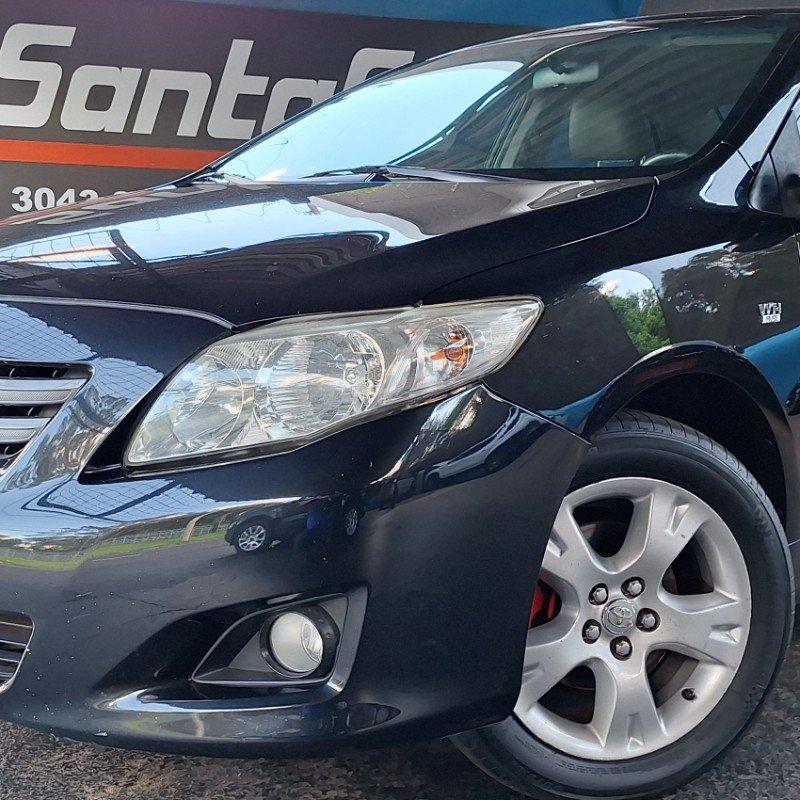 Comprar Sedan Toyota Corolla 1 8 16v 4P Xei Flex Preto 2009 em Ribeirão