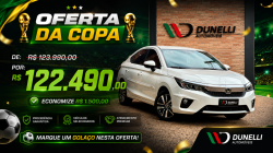 HONDA City Hatch 1.5 16V 4P FLEX EXL AUTOM�TICO CVT