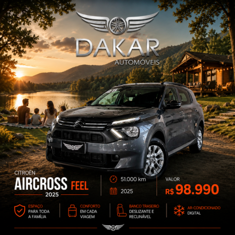 CITROEN C3 Aircross 1.0 12V 4P FLEX FEEL TURBO 200 AUTOM�TICO CVT, Foto 1