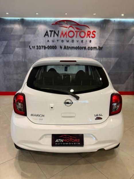 NISSAN March 1.6 16V 4P SL FLEX AUTOM�TICO CVT, Foto 8