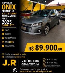CHEVROLET Onix Sedan 1.0 12V 4P FLEX LT PLUS TURBO AUTOM�TICO