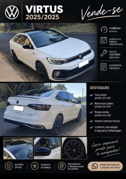 VOLKSWAGEN Virtus 1.0 4P 200 TSI FLEX HIGHLINE AUTOMÁTICO