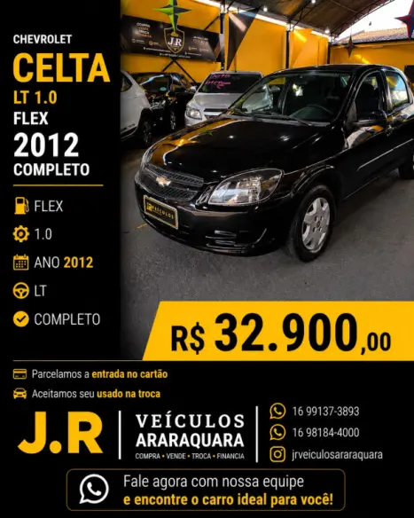 CHEVROLET Celta 1.0 4P LT FLEX, Foto 1