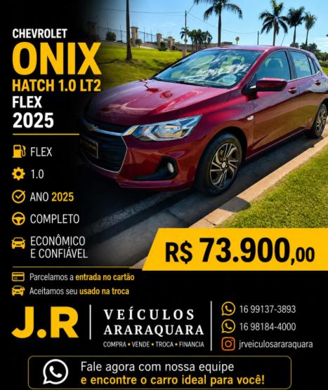 CHEVROLET Onix Hatch 1.0 12V 4P FLEX LT, Foto 13