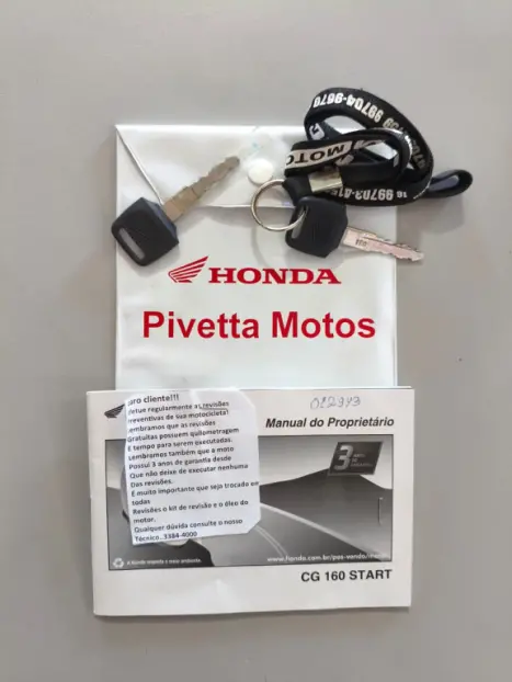 HONDA CG 160 START, Foto 11