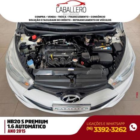 HYUNDAI HB 20 Sedan 1.6 16V 4P FLEX PREMIUM AUTOMÁTICO, Foto 15
