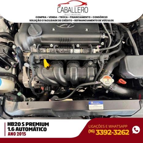 HYUNDAI HB 20 Sedan 1.6 16V 4P FLEX PREMIUM AUTOMÁTICO, Foto 16