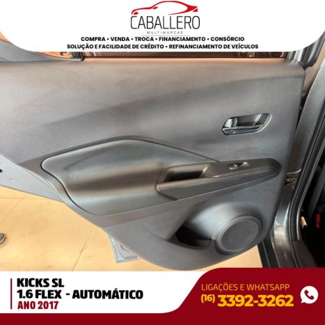 NISSAN Kicks 1.6 16V 4P FLEXSTART SL X-TRONIC AUTOMÁTICO CVT, Foto 10