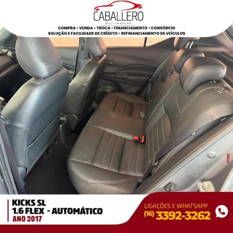 NISSAN Kicks 1.6 16V 4P FLEXSTART SL X-TRONIC AUTOMÁTICO CVT, Foto 12