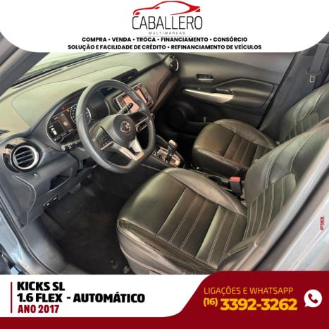 NISSAN Kicks 1.6 16V 4P FLEXSTART SL X-TRONIC AUTOMÁTICO CVT, Foto 14